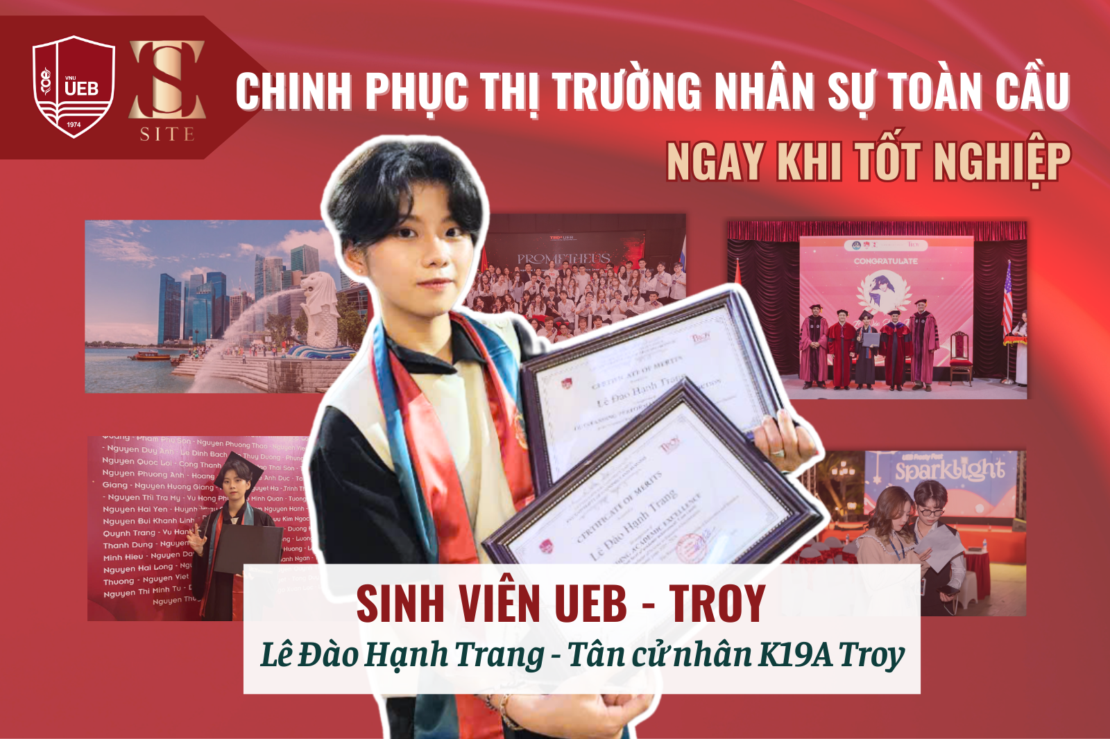 Sinh viên UEB-Troy: Chinh phục thị trường nhân sự toàn cầu ngay khi tốt nghiệp